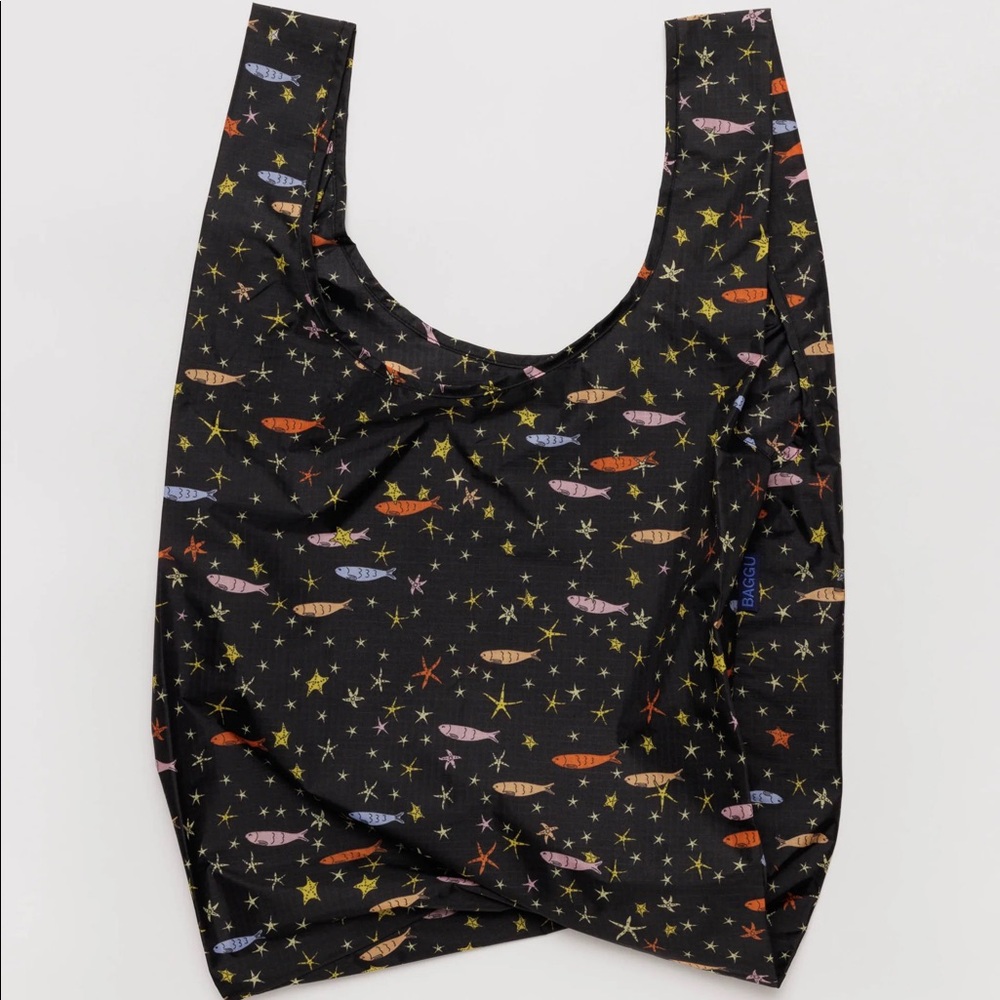 NWT Baggu Standard Bag in Star Fish Print